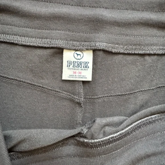 Victoria's Secret PINK Flare Bottom Pants - Charcoal and purple - Picture 10 of 11